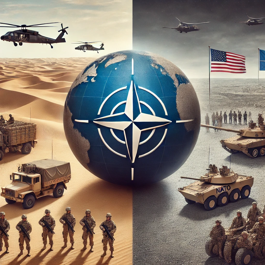 US shiftin milatary depolyment affect global impact nato symbol